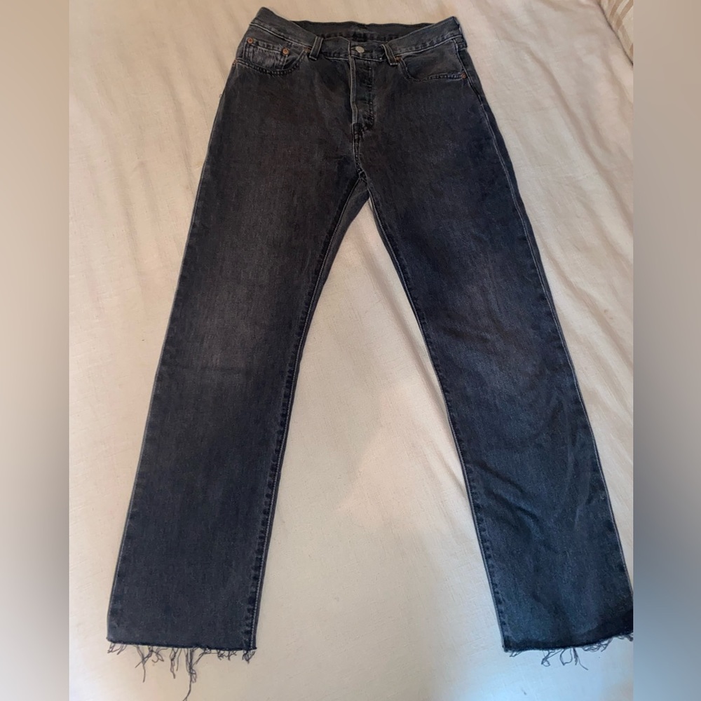 Levi’s Women 501 - Black Mom Fit Jean